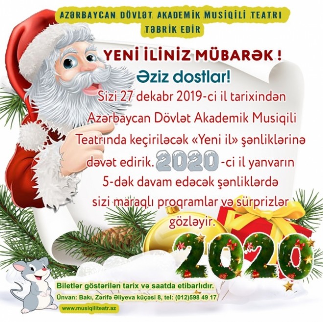 Musiqili Teatr Yeni ilə hazırlaşır