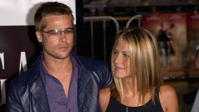 Bred Pitt keçmiş arvadının partisinə qatıldı