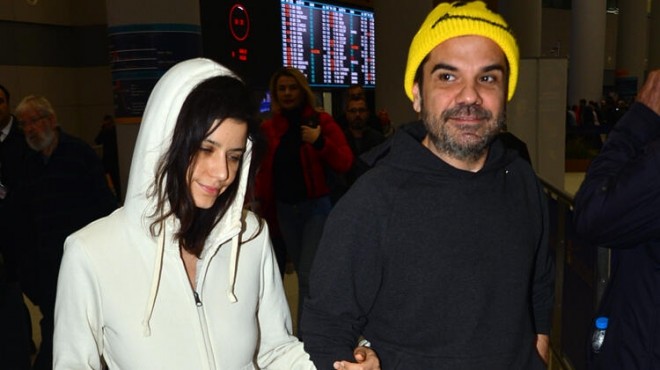 Beren Saat və Kənan Doğulu birlikdə - foto