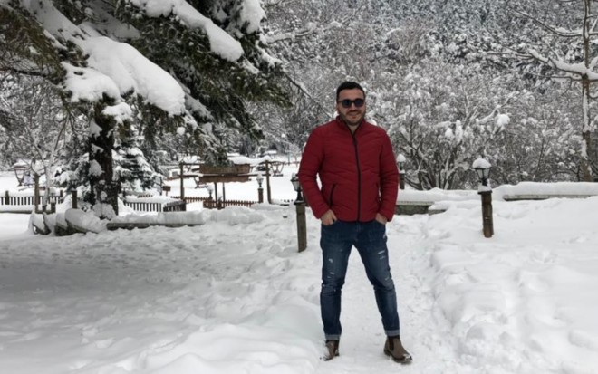 Elvin qar üçün Boluya getdi - foto