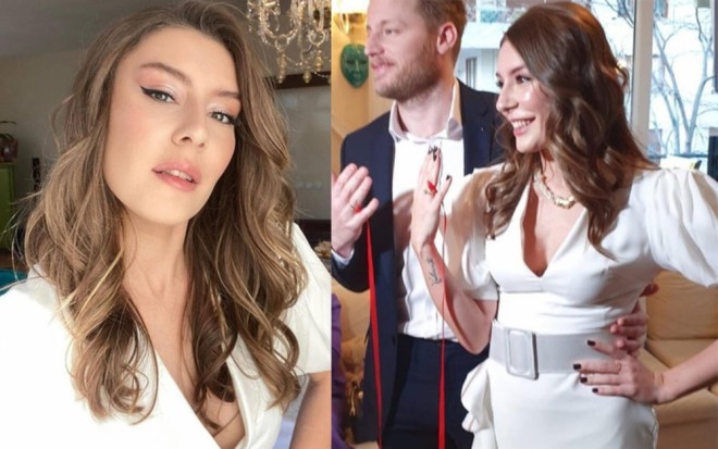 Aktrisa sevgilisi ilə nişanlandı - foto