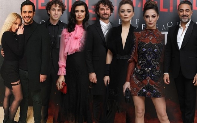 Serialının qala gecəsi oldu - foto+video