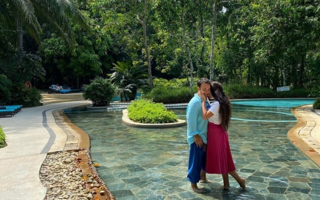 Azad xanımı ilə&nbsp;Malayziyada olub - foto