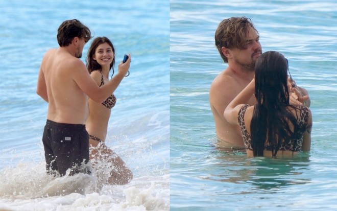 Aktyor 23 yaşlı sevgilisi ilə dincəlir - foto