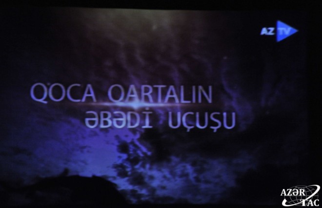 “Qoca qartalın əbədi uçuşu” təqdim olundu - foto