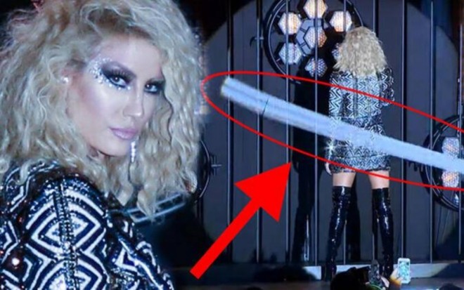 Model podiumda faciə yaşadı - foto+video