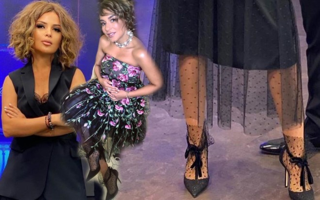 Tünzalə iləi Sevda eyni ayaqqabı geyindi - foto