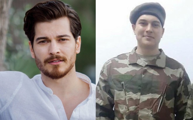 Çağatay Ulusoy əsgərliyə getdi - foto