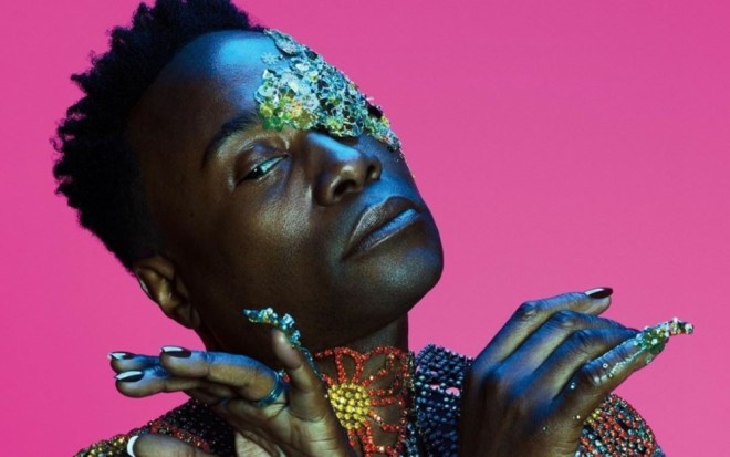 Gözəllik jurnalına ilk dəfə kişi çəkildi - foto