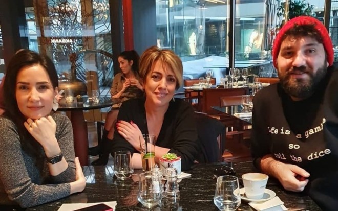 &nbsp;Lalə və Elnur Kayahanın keçmiş həyat yoldaşı ilə görüşdülər - foto