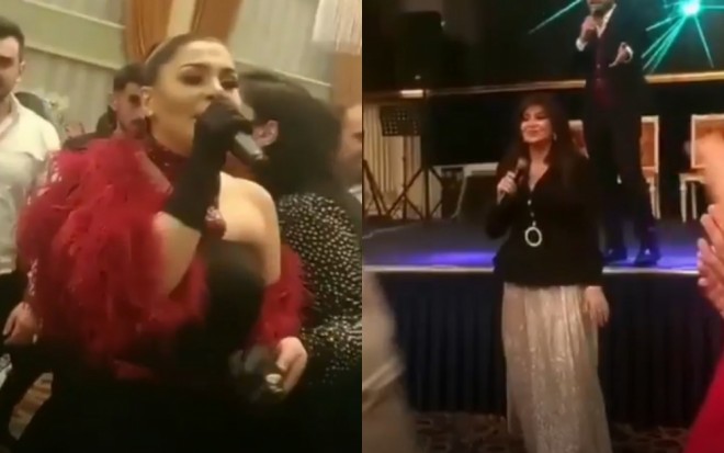  Xatun Xalq artistini səhnəyə dəvət etdi və barışdı