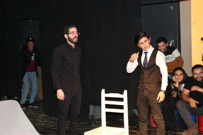 Tbilisidə azərbaycanlı rejissorun yeni tamaşası - foto