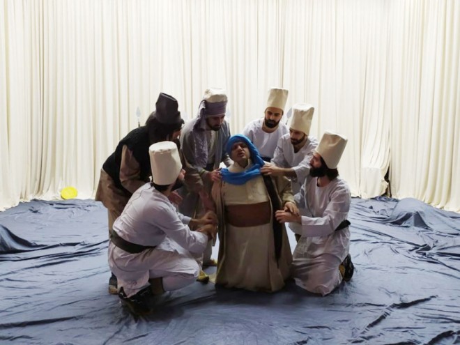 İrəvan Teatrı Bərdədə qastrolda oldu - foto