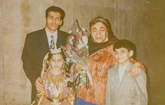 Teymur Əmrahın&nbsp;Nəsibə Zeynalova ilə fotosu