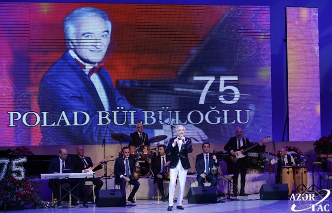 Polad Bülbüloğlu Bakıda yubiley konserti verdi - foto
