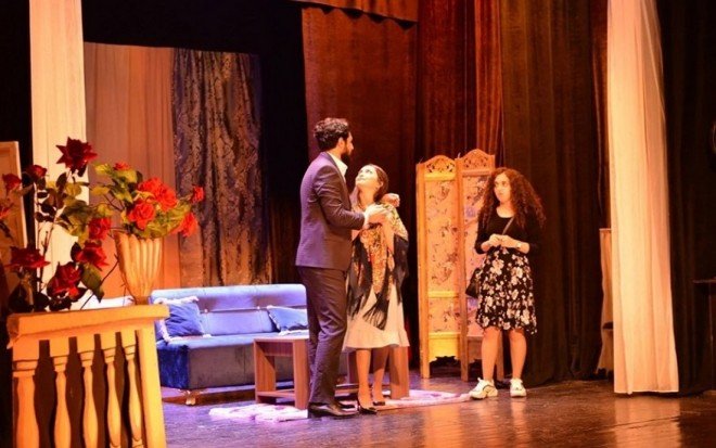 “Solğun sevgilər” tamaşası göstərildi - foto