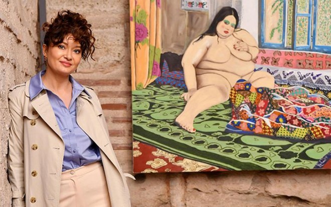 Aktrisa “Avrat otu” sərgisi açdı - foto