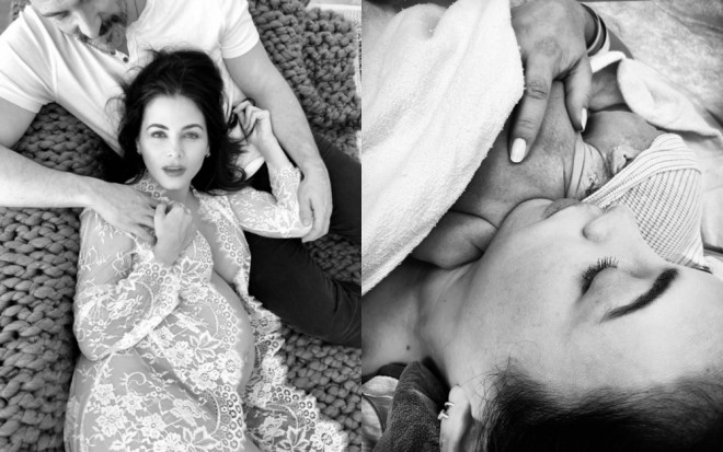 Aktrisa-rəqqasə ana oldu