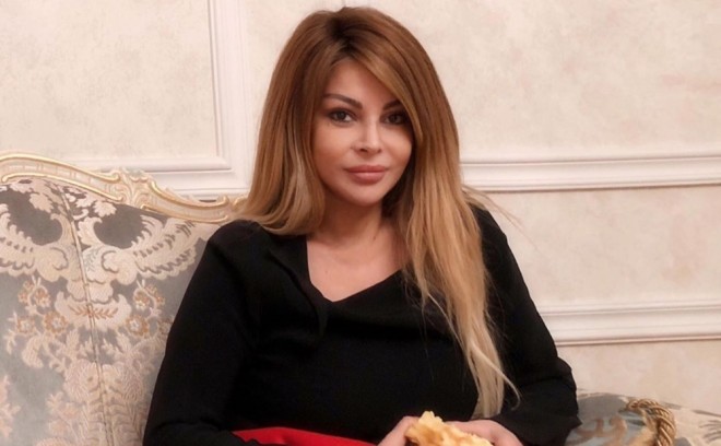 Aygün özünə çay süzdü - video