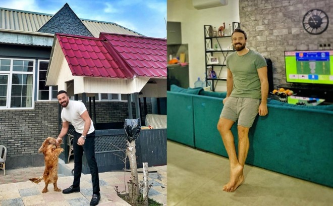 Zamiq evini göstərdi - foto