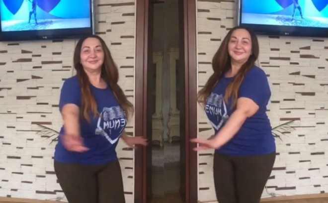 Naibə paylaşımı ilə diqqət çəkdi - video