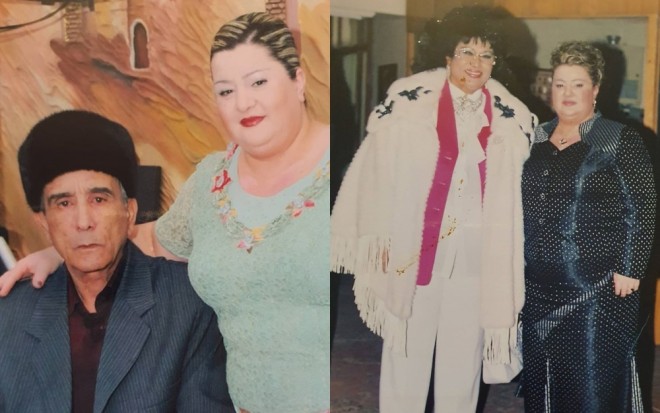 Könül Xasıyeva arxiv fotolarını paylaşdı