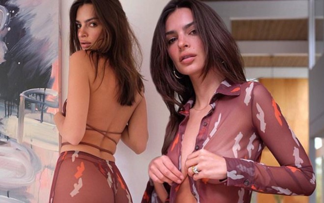 Model yaxşı yaşamaq üçün soyunur - foto