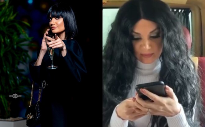 Natavan saçlarını qaynaqla uzatdı - foto