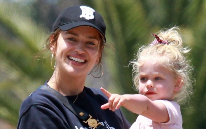 İrina Şeyk heç nəyə məhəl qoymadı - foto