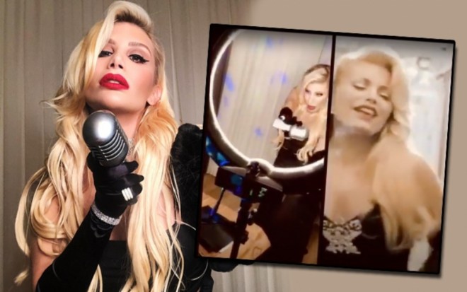 “Eğlen Güzelim” mahnısını oxudu - video