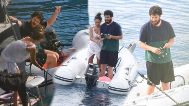 Çağatay Bodrumda dincəlir - foto