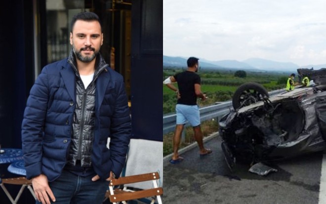 Alişan ailəvı qəzaya düşdü - foto