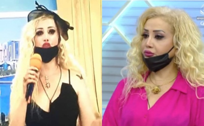 Məleykə maska taxmağı vacib hesab edir