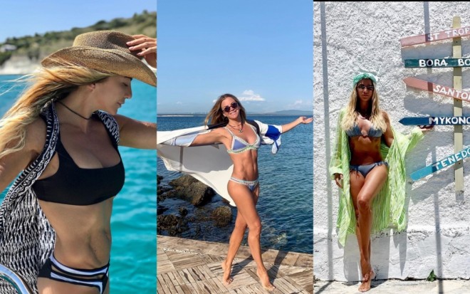 Modelyer Çeşmədə belə dincəlir - foto