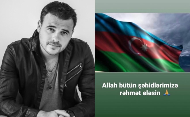 Xalq artisti şəhid əsgərlərlə bağlı paylaşım etdi