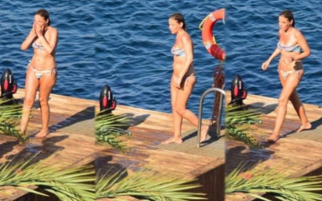 Müğənni Bodruma tətilə getdi