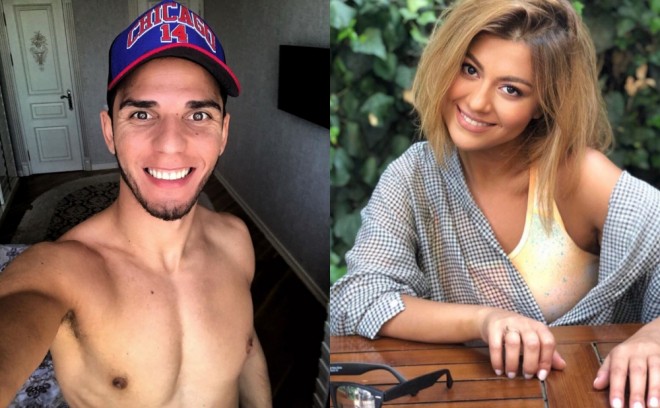 İlqarə şərab içib, qəlyan çəkdi - video