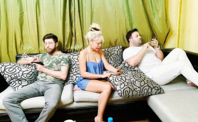 Səidə, Elnur və Samir görüşdülər - foto