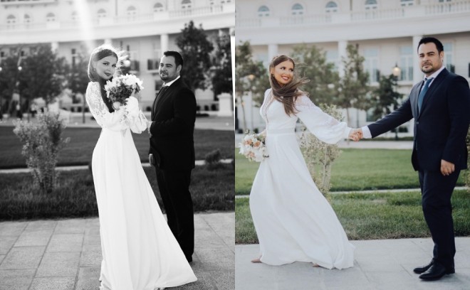 Sevdanın nişanlısı ilə fotosessiyası