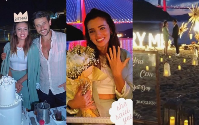 Müğənni sevgilisinə evlilik təklif etdi