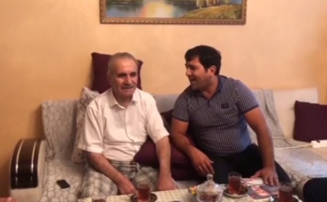 Canəli Əkbərovun yeni görüntüsü - video