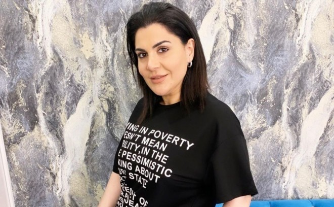 Xatun serialdan küsüb ayrılıb