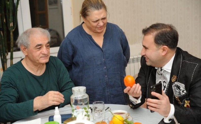 Fəxrəddin Manafov evdə özünü yaxşı hiss edir - foto