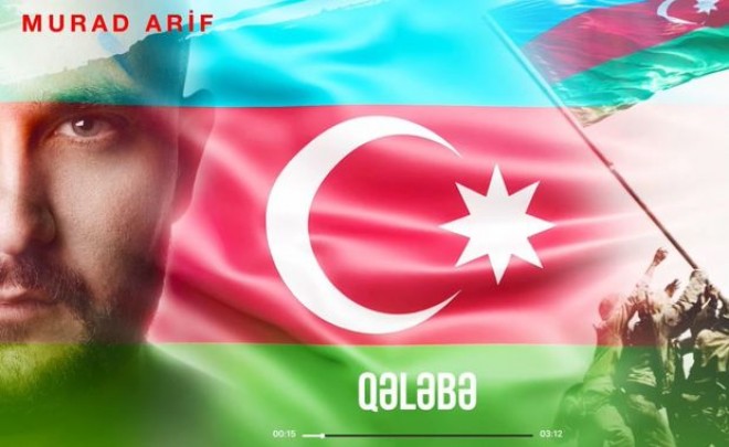 Murad Arif ordumuza dəstək mahnısı oxudu - video