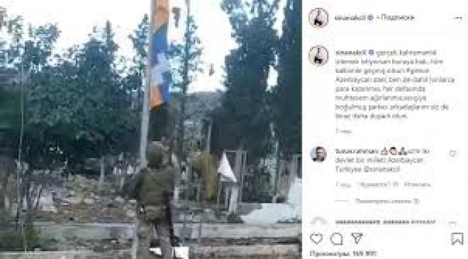 Müğənni Azərbaycana görə həmkarlarına səsləndi - foto