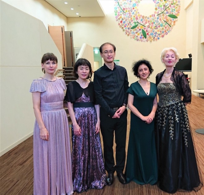 Azərbaycanlı pianoçu Yaponiyada musiqi gecəsi keçirdi  - foto