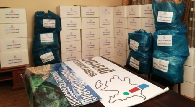 “Aşıq Şəmşir” Mədəniyyət Ocağı əsgərlərə dəstək verdi