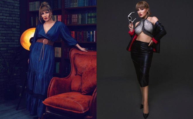 Nura fərqli obrazda fotosessiya etdirdi