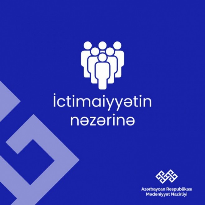 Mədəniyyət Strategiyası ilə bağlı rəy sorğusu keçirilir