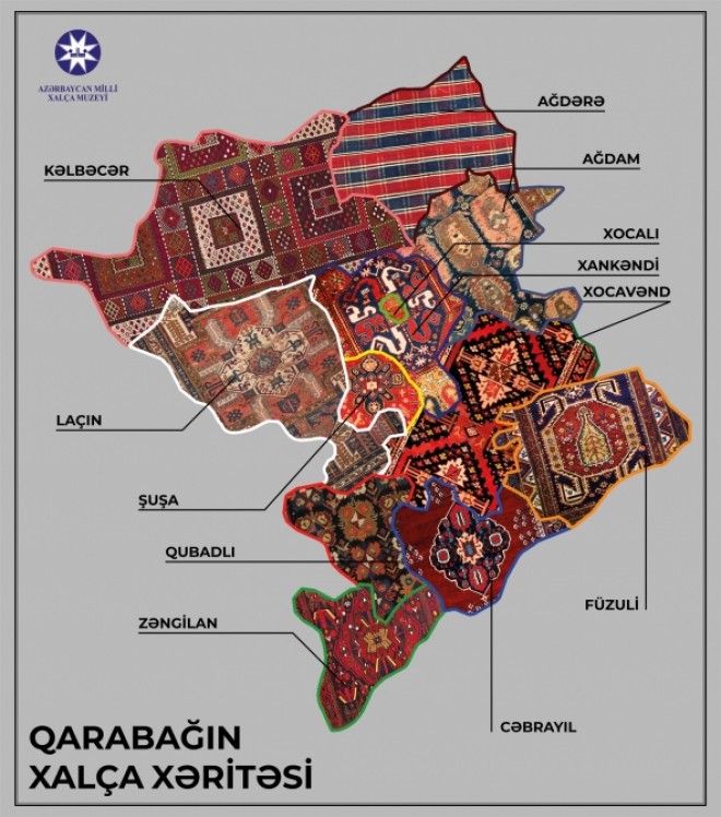 Qarabağ xalça xəritəsi